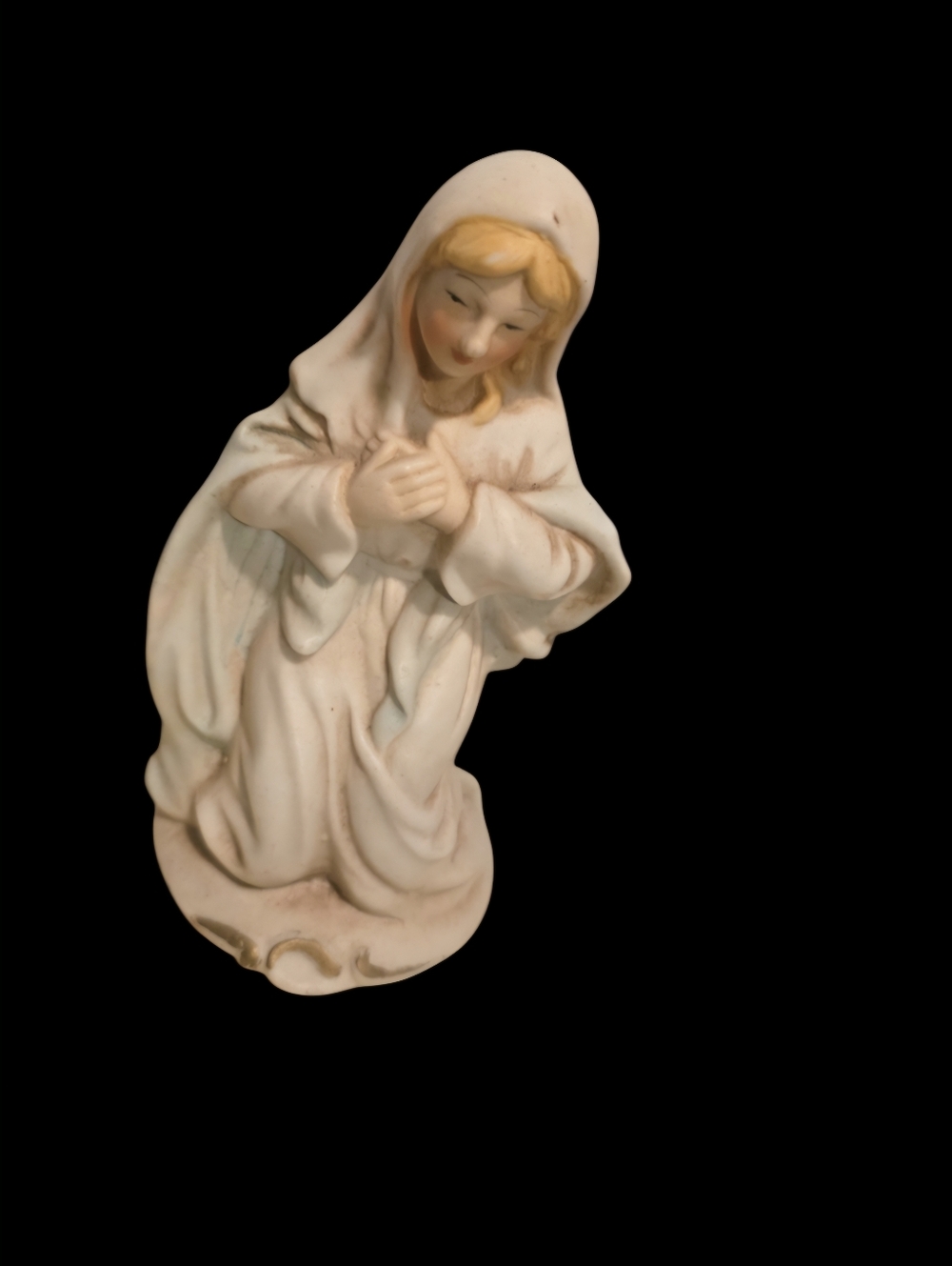 Ceramic Nativity Scene Figurines - Pastel Holy Family & Wise Men - Picture 9 of 15
